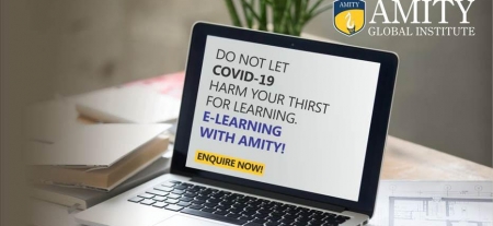 KHỎI LO COVID - HỌC ONLINE CÙNG HỌC VIỆN AMITY SINGAPORE
